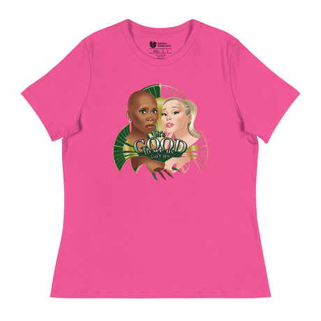 It's Good to See Us (Women's Relaxed T-Shirt)-Women's T-Shirts-Swish Embassy