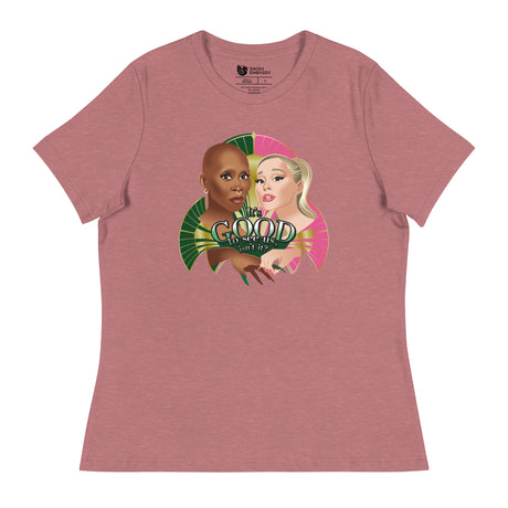 It's Good to See Us (Women's Relaxed T-Shirt)-Women's T-Shirts-Swish Embassy