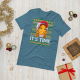 It's Time (Ugly Christmas)-Christmas T-Shirts-Swish Embassy