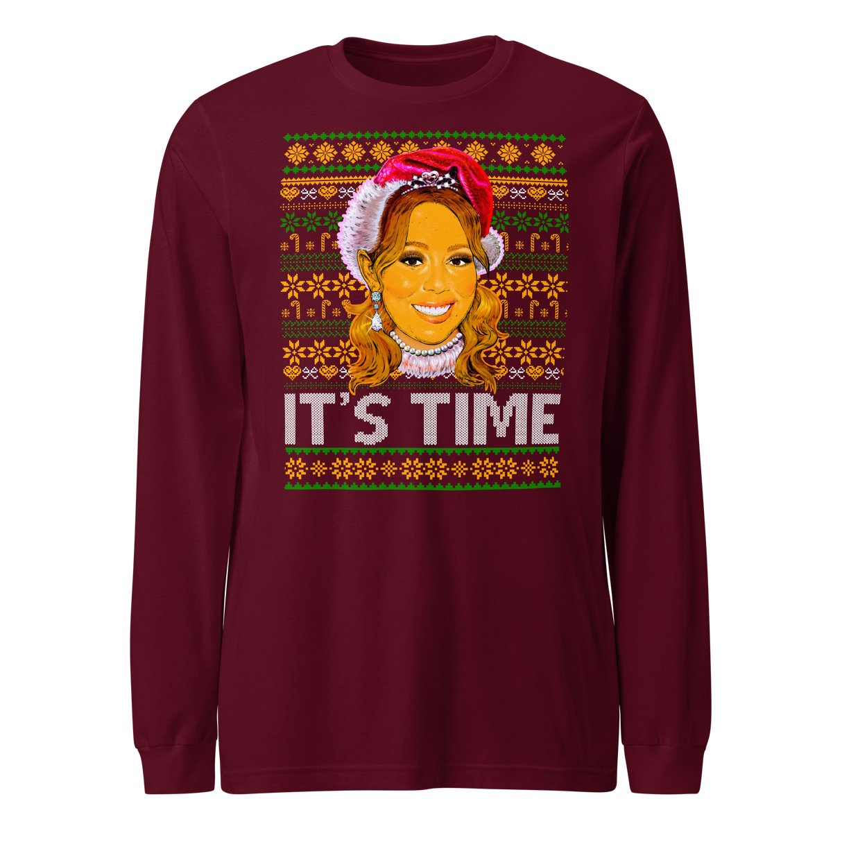 It's Time (Ugly Christmas)-Christmas T-Shirts-Swish Embassy