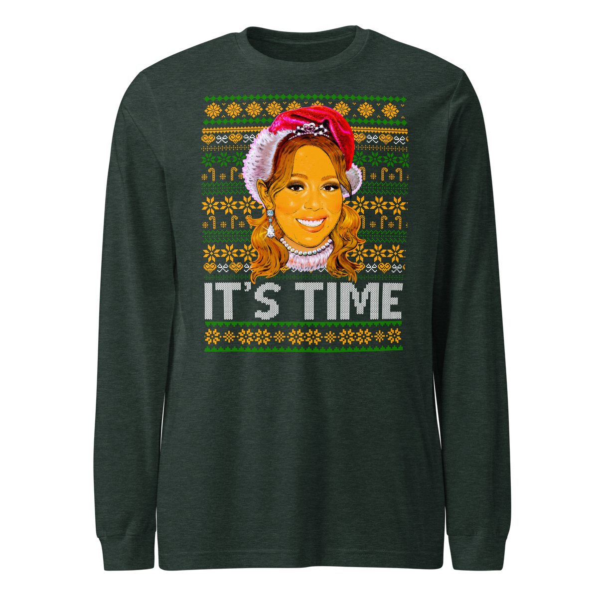 It's Time (Ugly Christmas)-Christmas T-Shirts-Swish Embassy
