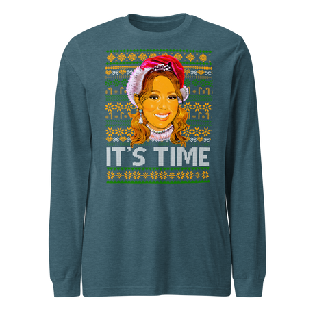 It's Time (Ugly Christmas)-T-Shirts-Swish Embassy