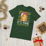 It's Time (Ugly Christmas)-T-Shirts-Swish Embassy