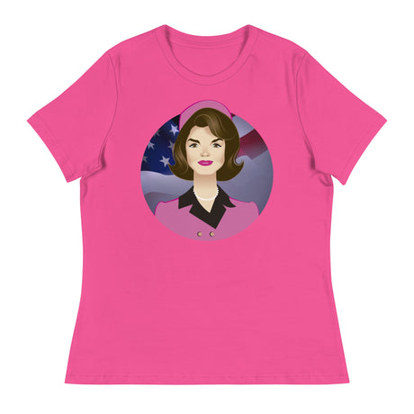 Jackie-O (Women's Relaxed T-Shirt)-Women's T-Shirts-Swish Embassy