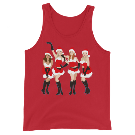 Jingle Bell Rock (Tank Top)-Christmas Tank Tops-Swish Embassy