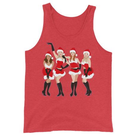 Jingle Bell Rock (Tank Top)-Christmas Tank Tops-Swish Embassy