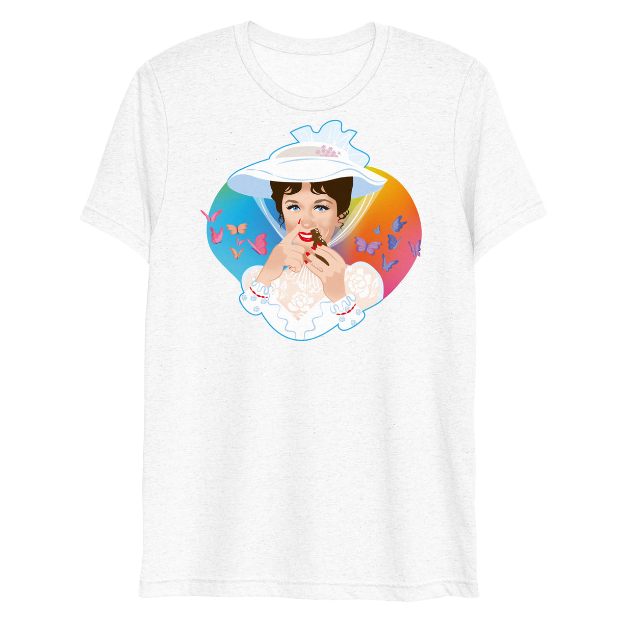 Just A Sniff (Triblend)-Triblend T-Shirt-Swish Embassy