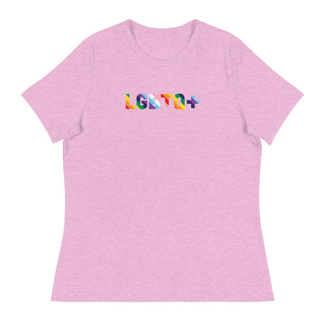 LGBTQ+ (Women's Relaxed T-Shirt)-Women's T-Shirts-Swish Embassy