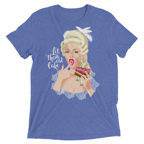 Let Them Eat Cake (Triblend)-Triblend T-Shirt-Swish Embassy