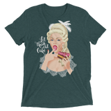 Let Them Eat Cake (Triblend)-Triblend T-Shirt-Swish Embassy