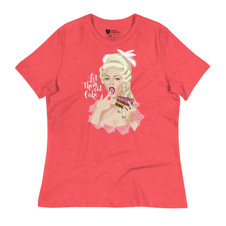 Let Them Eat Cake (Women's Relaxed T-Shirt)-Women's T-Shirts-Swish Embassy