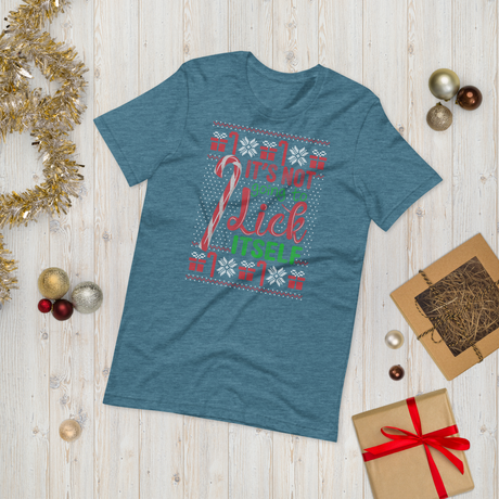 Lick Itself (Ugly Christmas)-Ugly Christmas Apparel-Swish Embassy