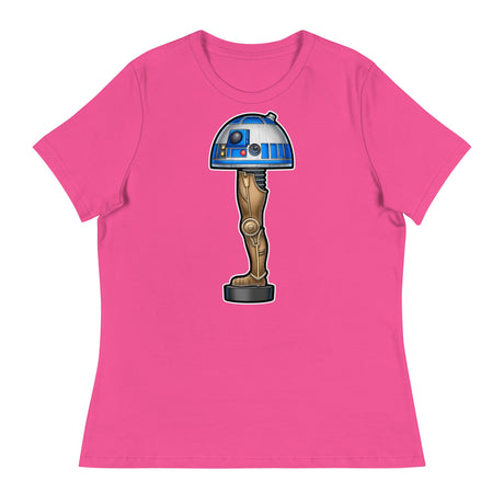 Light Droid (Women's Relaxed T-Shirt)-Women's T-Shirts-Swish Embassy