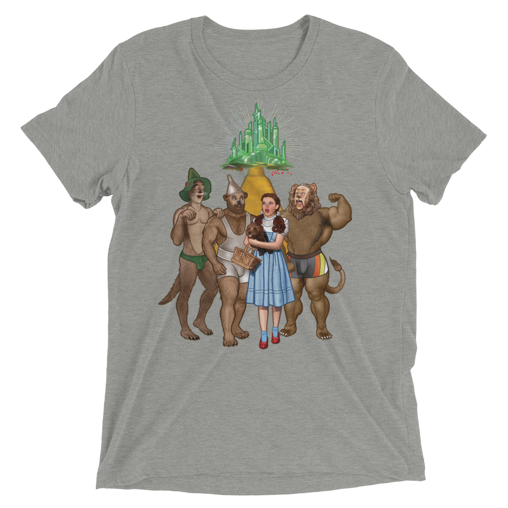 Lions and Otters and Bears, Oh my! (Triblend)-Triblend T-Shirt-Swish Embassy