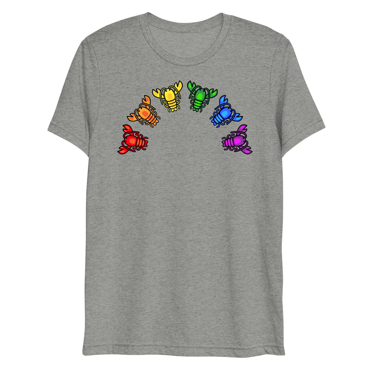 Lobster Pride (Triblend)-Triblend T-Shirt-Swish Embassy