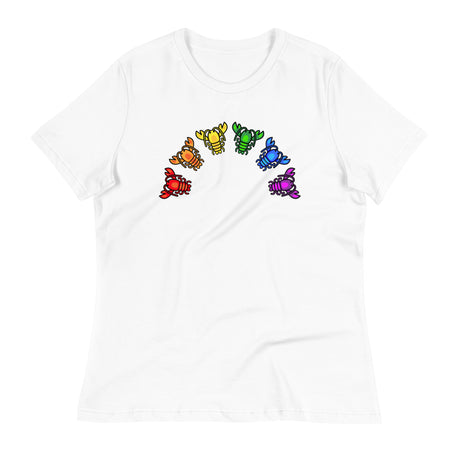 Lobster Pride (Women's Relaxed T-Shirt)-Women's T-Shirts-Swish Embassy