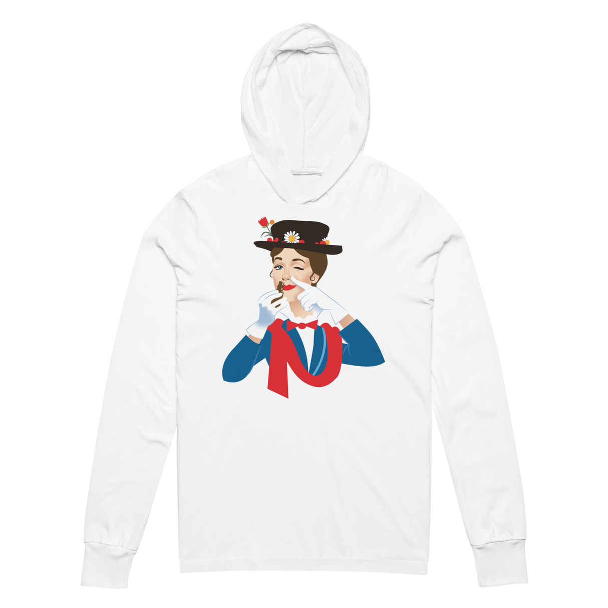 Mary Poppers (Hooded T-Shirt)-Swish Embassy