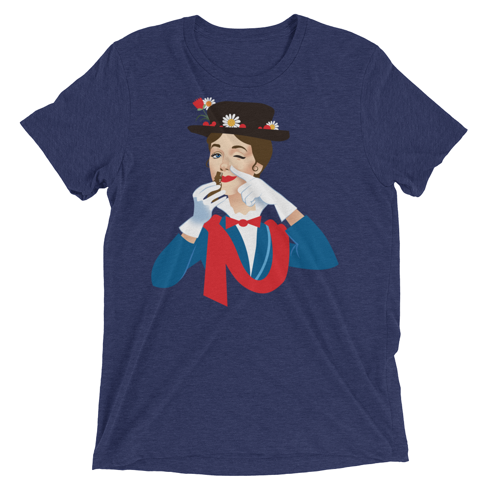 Mary Poppers (Triblend)-Triblend T-Shirt-Swish Embassy