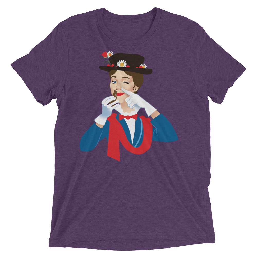 Mary Poppers (Triblend)-Triblend T-Shirt-Swish Embassy