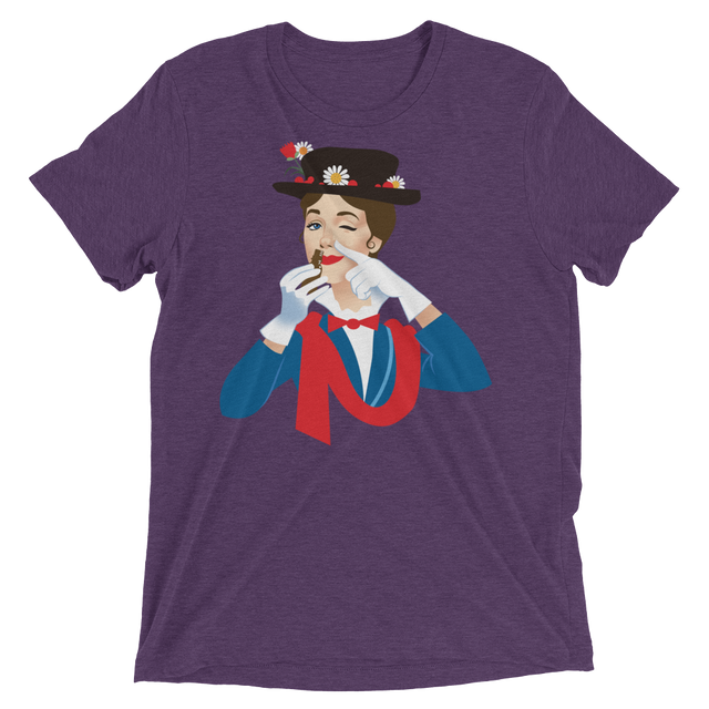 Mary Poppers (Triblend)-Triblend T-Shirt-Swish Embassy