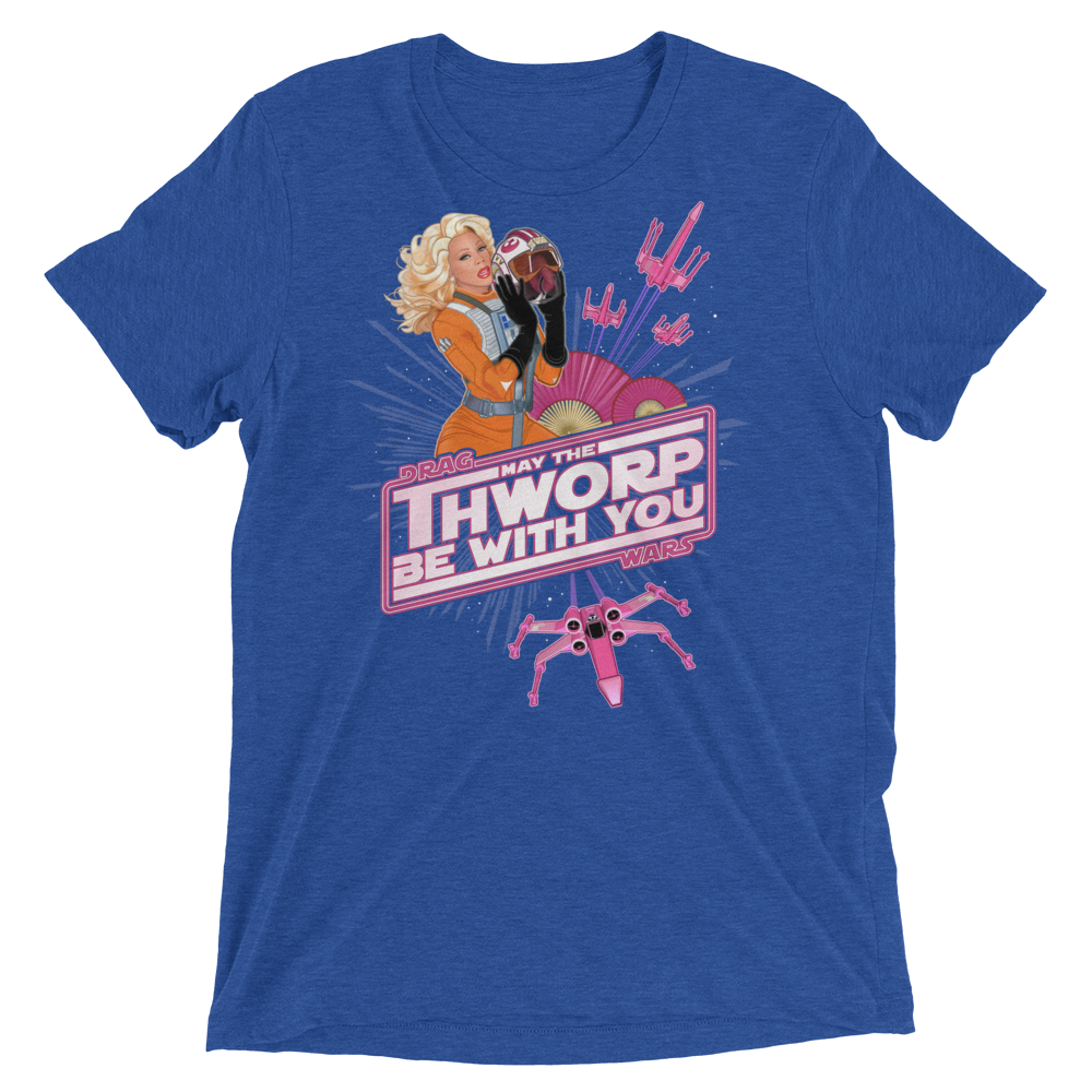 May the Thworp Be With You (Triblend)-Triblend T-Shirt-Swish Embassy