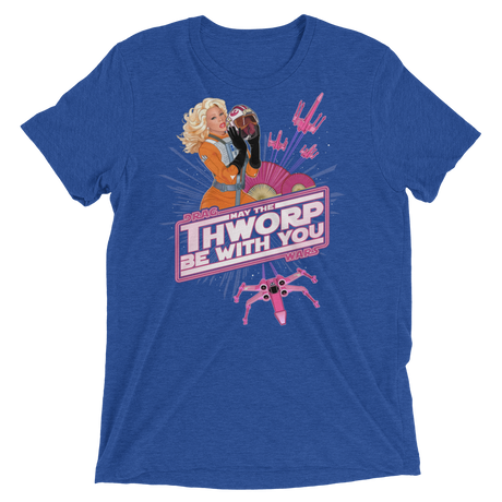 May the Thworp Be With You (Triblend)-Triblend T-Shirt-Swish Embassy