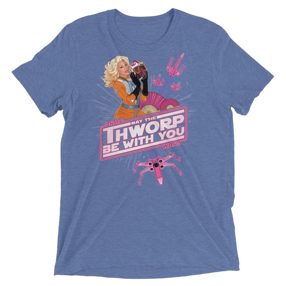 May the Thworp Be With You (Triblend)-Triblend T-Shirt-Swish Embassy