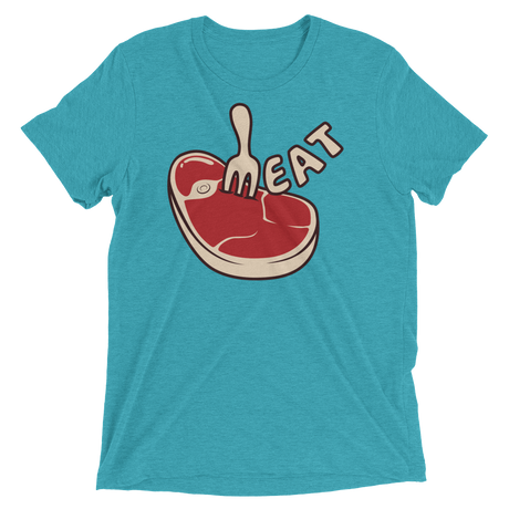 Meat (Triblend)-Triblend T-Shirt-Swish Embassy