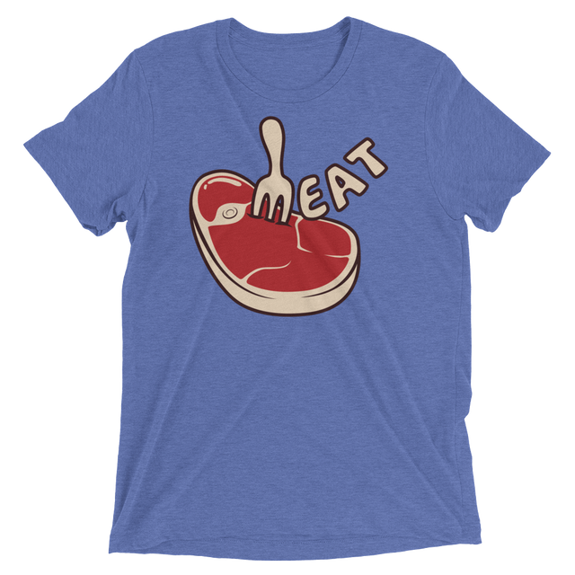 Meat (Triblend)-Triblend T-Shirt-Swish Embassy