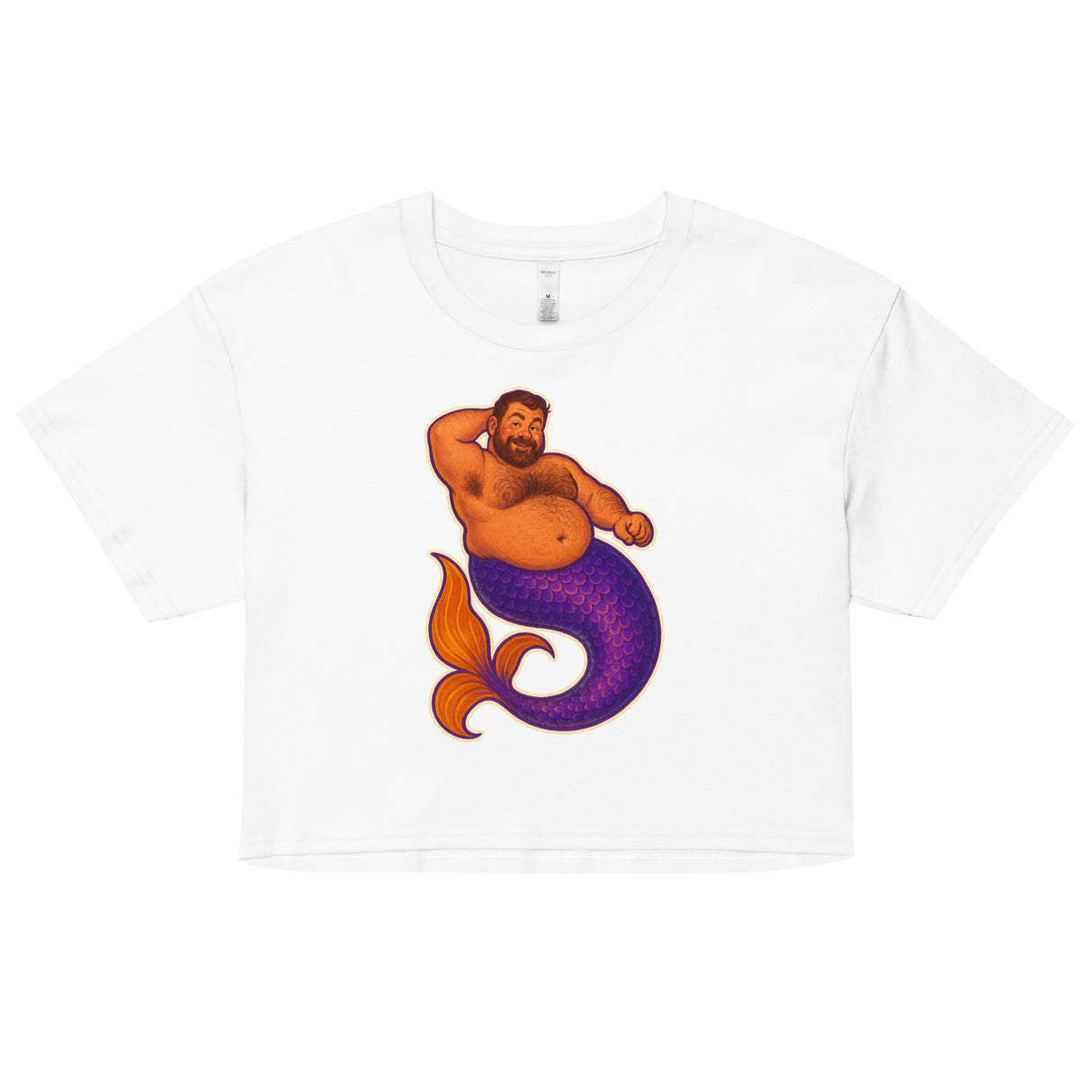 Mer-Grrr (Crop Top)-Crop Top-Swish Embassy