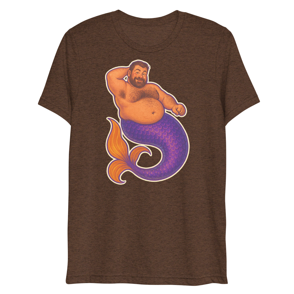 Mer-Grrr (Triblend)-Triblend T-Shirt-Swish Embassy