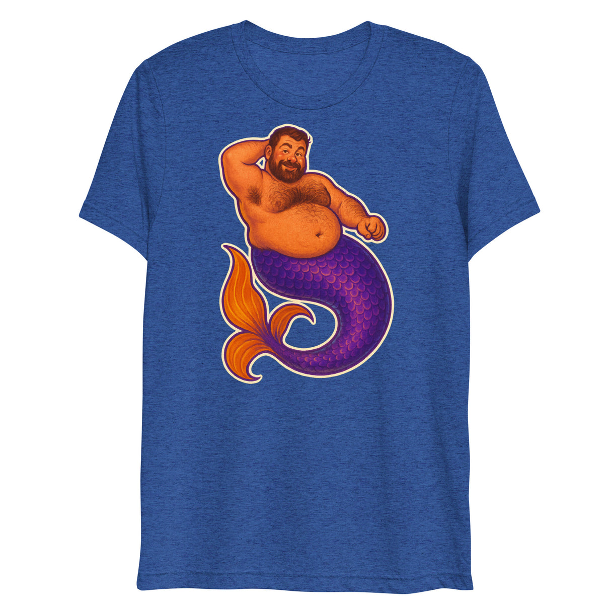 Mer-Grrr (Triblend)-Triblend T-Shirt-Swish Embassy