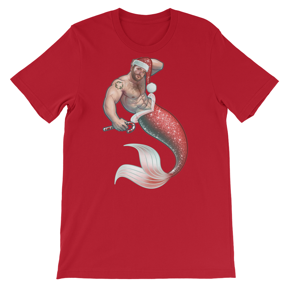 Merman Christmas-T-Shirts-Swish Embassy