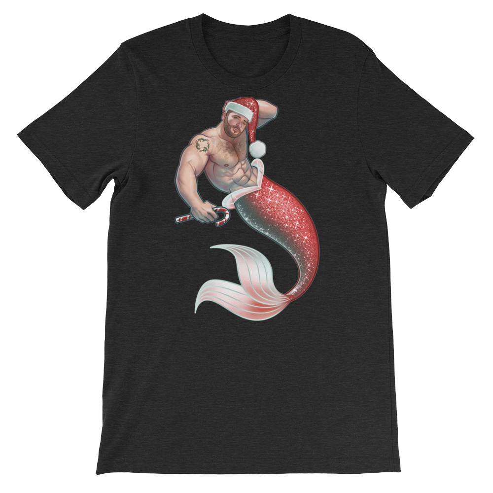 Merman Christmas-T-Shirts-Swish Embassy