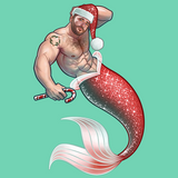 Merman Christmas-T-Shirts-Swish Embassy