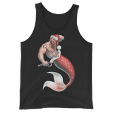 Merman Christmas (Tank Top)-Tank Top-Swish Embassy