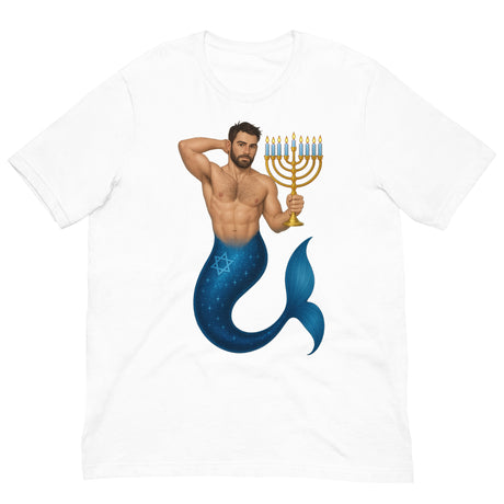 Mermenorah-Christmas T-Shirts-Swish Embassy