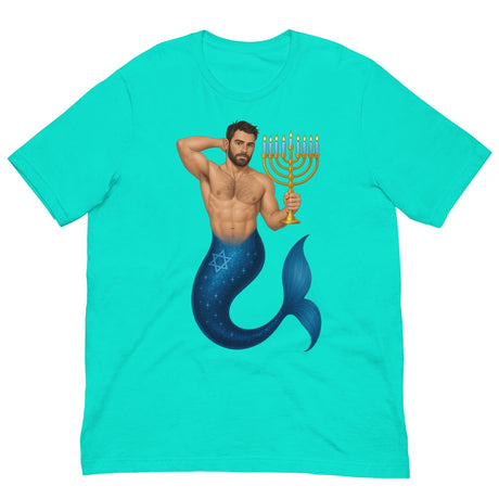 Mermenorah-Christmas T-Shirts-Swish Embassy