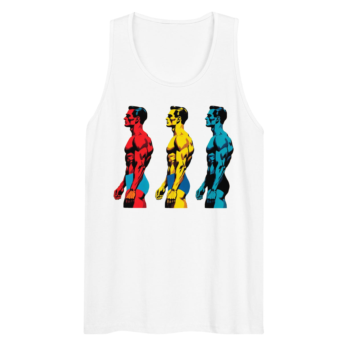 Mid-Century Centerfold (Tank Top)-Tank Top-Swish Embassy