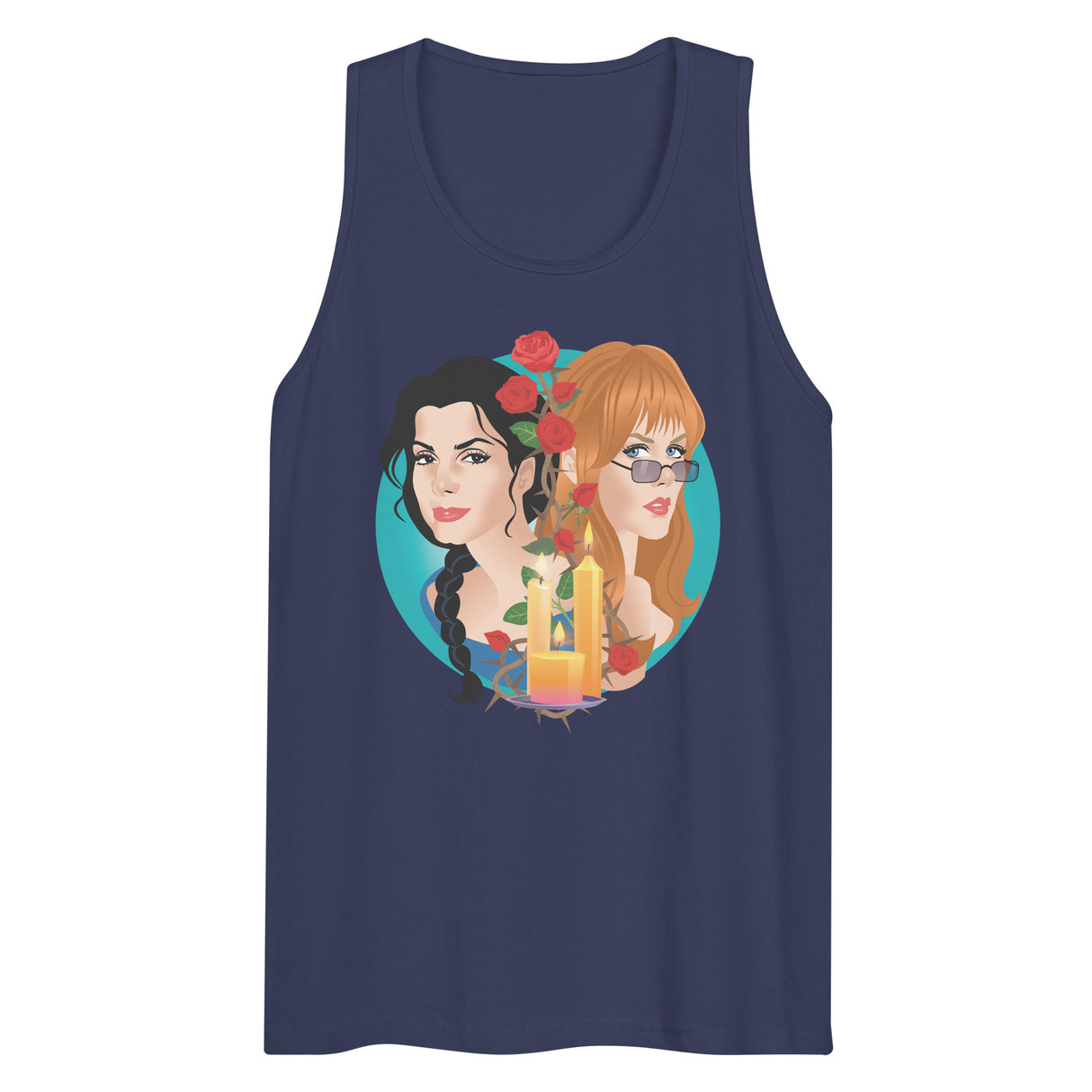 Midnight Margaritas (Tank Top)-Tank Top-Swish Embassy