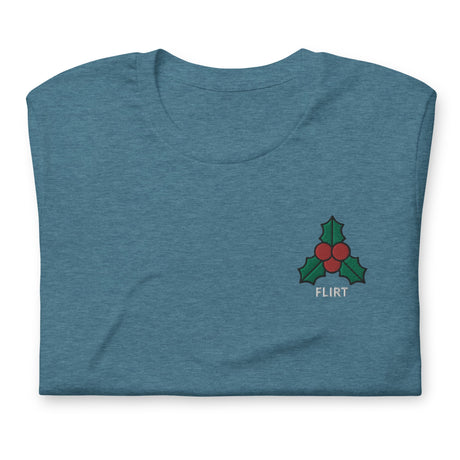Mistletoe (Flirt)-Christmas T-Shirts-Swish Embassy