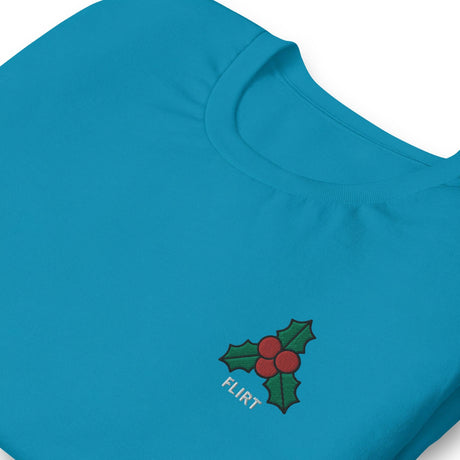 Mistletoe (Flirt)-Christmas T-Shirts-Swish Embassy