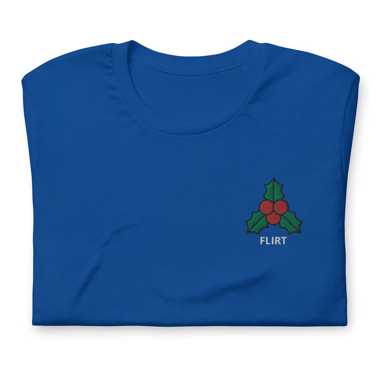 Mistletoe (Flirt)-Christmas T-Shirts-Swish Embassy