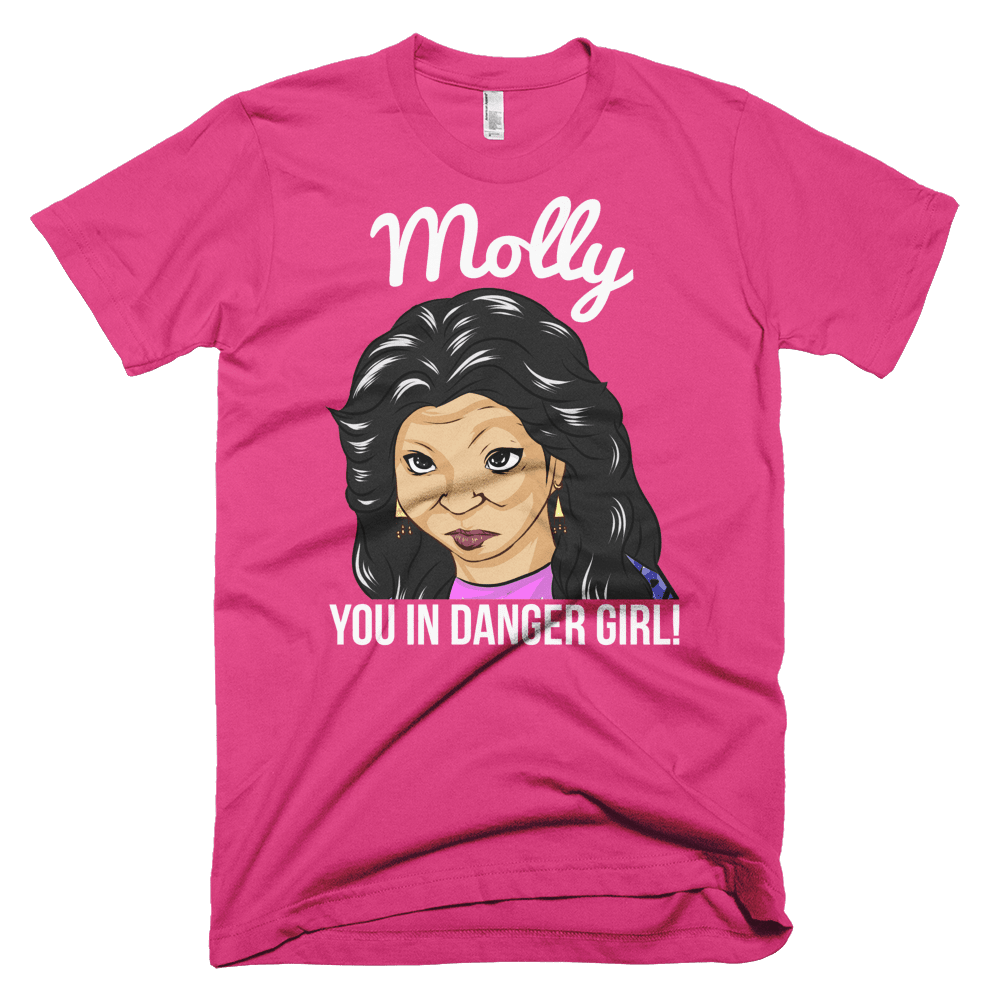 Molly You in Danger Girl-Halloween T-Shirt-Swish Embassy