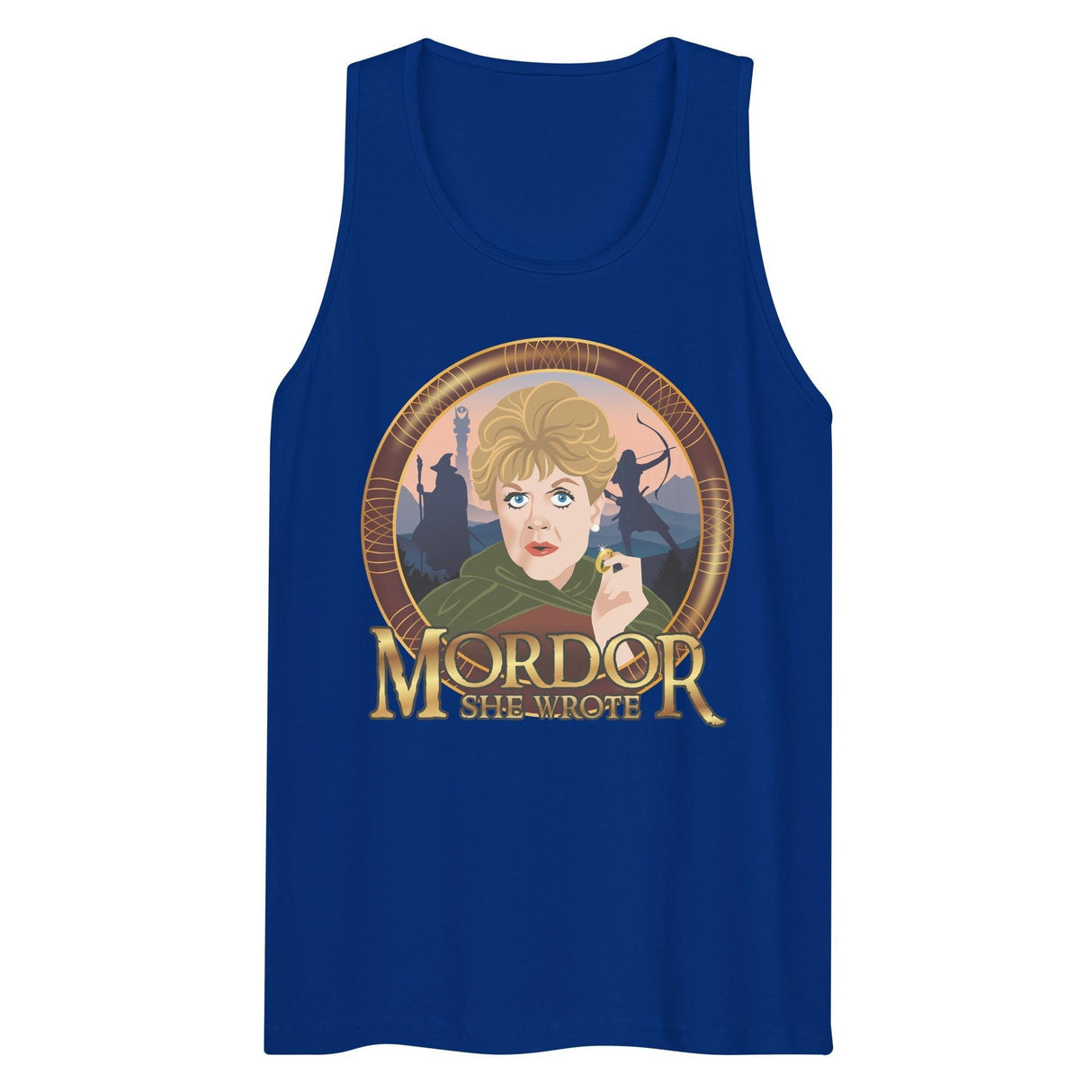 Mordor She Wrote (Tank Top)-Tank Top-Swish Embassy