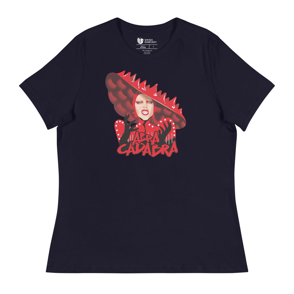 Mushroom (Women's Relaxed T-Shirt)-Women's T-Shirts-Swish Embassy