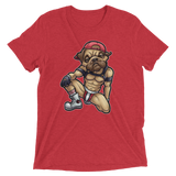 Nasty Pug (Triblend)-Triblend T-Shirt-Swish Embassy