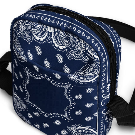 Navy Hanky (Crossbody Bag)-Crossbody Bag-Swish Embassy