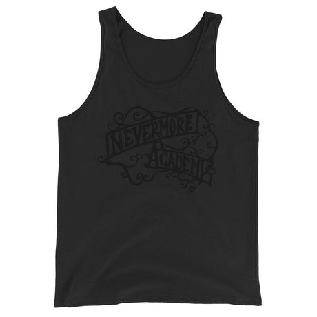 Nevermore Academy (Tank Top)-Halloween Tank-Swish Embassy