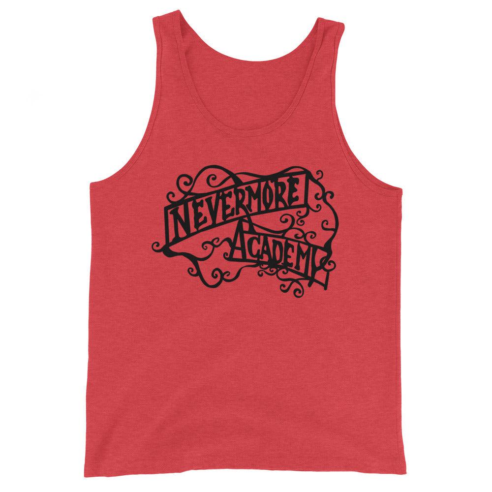 Nevermore Academy (Tank Top)-Halloween Tank-Swish Embassy